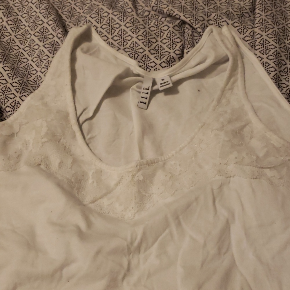 Simple White Tank Top